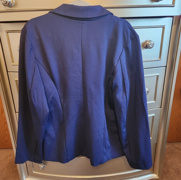 Office Style Blue Blazer - Picture 2 of 7